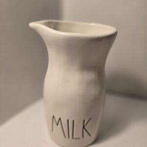 Rae Dunn‎ Cream Milk Pitcher